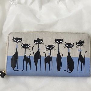 Kate Spade New York cat Lacey wallet